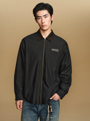 Men's Casual Corduroy Shirt Jacket