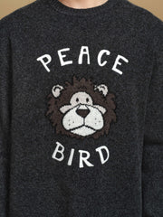 Men's Casual Skin-Friendly Rice-Fleece Sweater