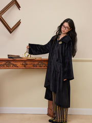 Women's Casual Anti-Static Flannel Robe