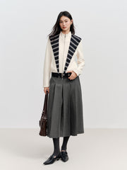 Women's Casual Sporty Slimming  Knit Sweatshirt Set