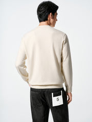 Men's Casual Cashmere-Blend Mock-Neck Base Layer Knit Top
