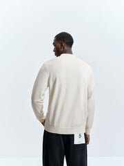Men's Casual Cashmere-Blend Mock-Neck Base Layer Knit Top