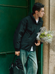 Men's American Streetwear Cold-Proof Stand-Collar Down Jacket
