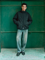 Men's American Streetwear Cold-Proof Stand-Collar Down Jacket