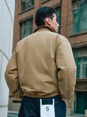 Men's Utility-Style 90% White Duck Down Jacket