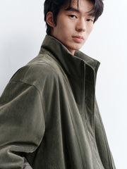 Men's Casual Vintage Jacket-Style Down Jacket
