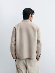 Men's Commuter Solid Gradient Lapel Jacket