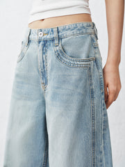 Women's High-Waist Wide-Leg Jeans