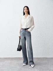 Women's Elegant Ruffled Blouse
