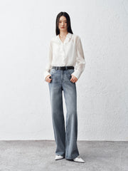 Women's Elegant Ruffled Blouse