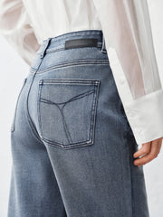 Women's Lyocell-Blend Straight-Leg Jeans