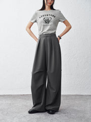 Women's Pleated Oversized Cargo Pants
