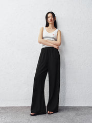 Women's High-Waist Wide-Leg Casual Pants