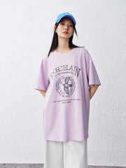 Women's Loose-Fit Vintage Graphic T-Shirt