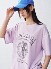 Women's Loose-Fit Vintage Graphic T-Shirt