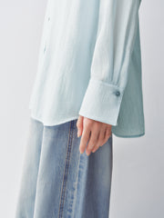 Women's Lyocell Blend Loose Fit Long Sleeve Shirt
