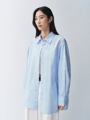 Women's Printed Long-Sleeve Shirt  [Available only in China]