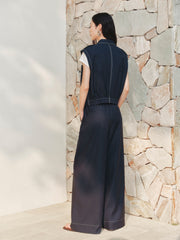 Women's Vest & Casual Pants Set