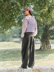 Women's Lightweight Cropped Jacket and Tank Set