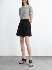 Women's Lightweight High-Waist A-Line Wide Shorts