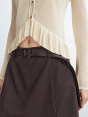 Women's Lightweight High-Waist A-Line Wide Shorts