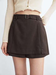 Women's Lightweight High-Waist A-Line Wide Shorts