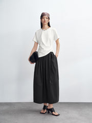 Women's Slim-Fit Asymmetric T-Shirt