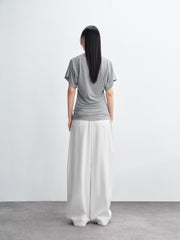 Women's Lyocell-Blend V-Neck T-Shirt