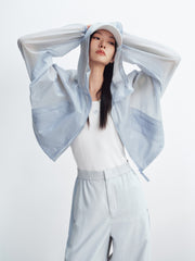 Women's Lightweight Short Oversized Jacket
