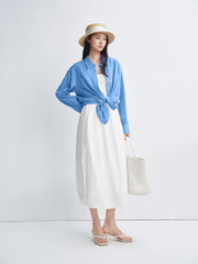 Women's Basic Long-Sleeve Shirt  [Available only in China]