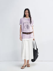 Women's Loose-Fit Vintage Graphic T-Shirt