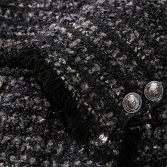 Women's Raw Edge Tweed Jacket