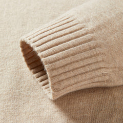 Women's Mock Neck Embroideried Pullover