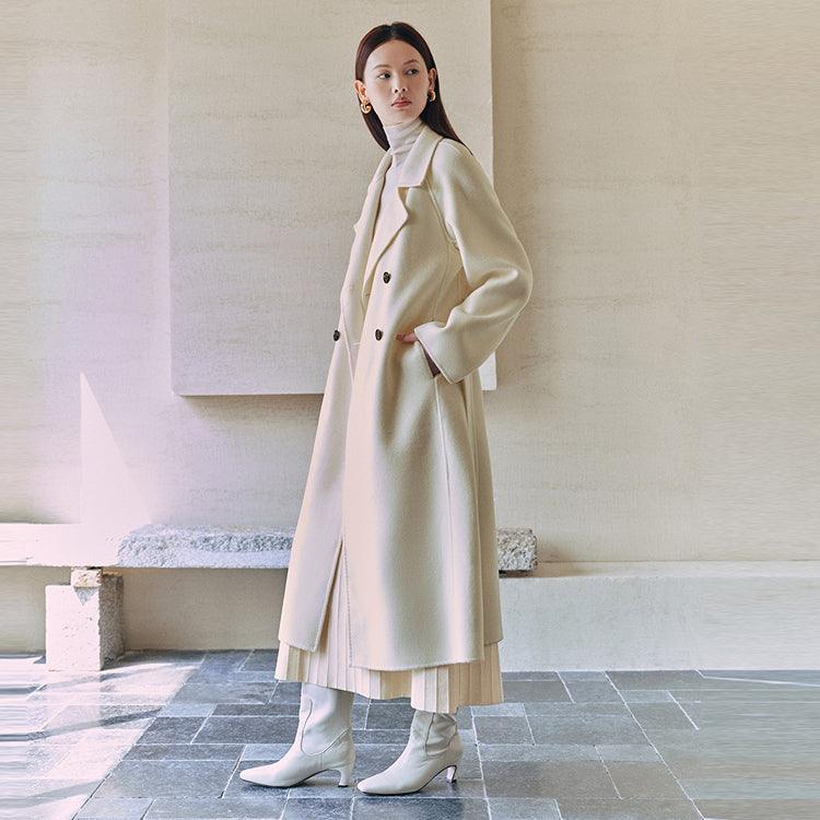 Women's Normcore Sheep Wool Coat