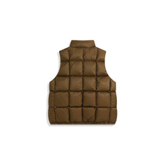 Men's Brown Reversible Down Vest