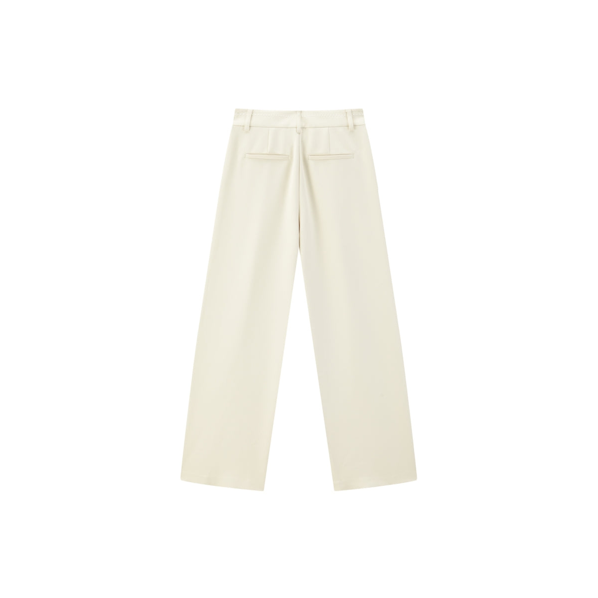 Women's High Waist Straight Trousers