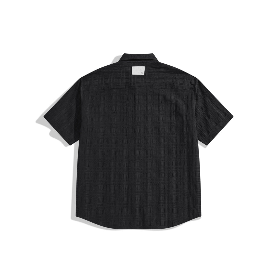 Men's Textured Jacquard Shirt