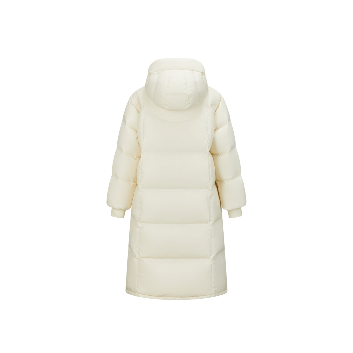 Women's Hooded Extra Long Warm Puffer Jacket