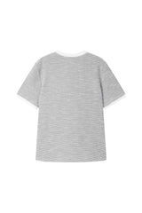Women's Tweed-Style Textured T-Shirt