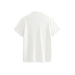 Men's Beige 80s Soft Knit Polo Shirt