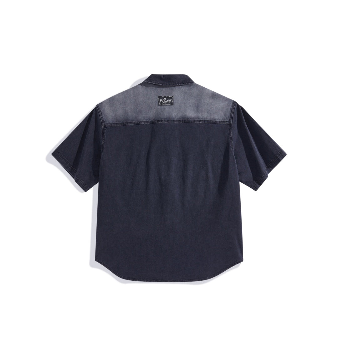 Men's Ombre Denim Shirt