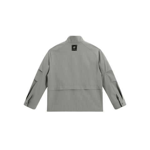 Men's Spliced Stand Collar Jacket