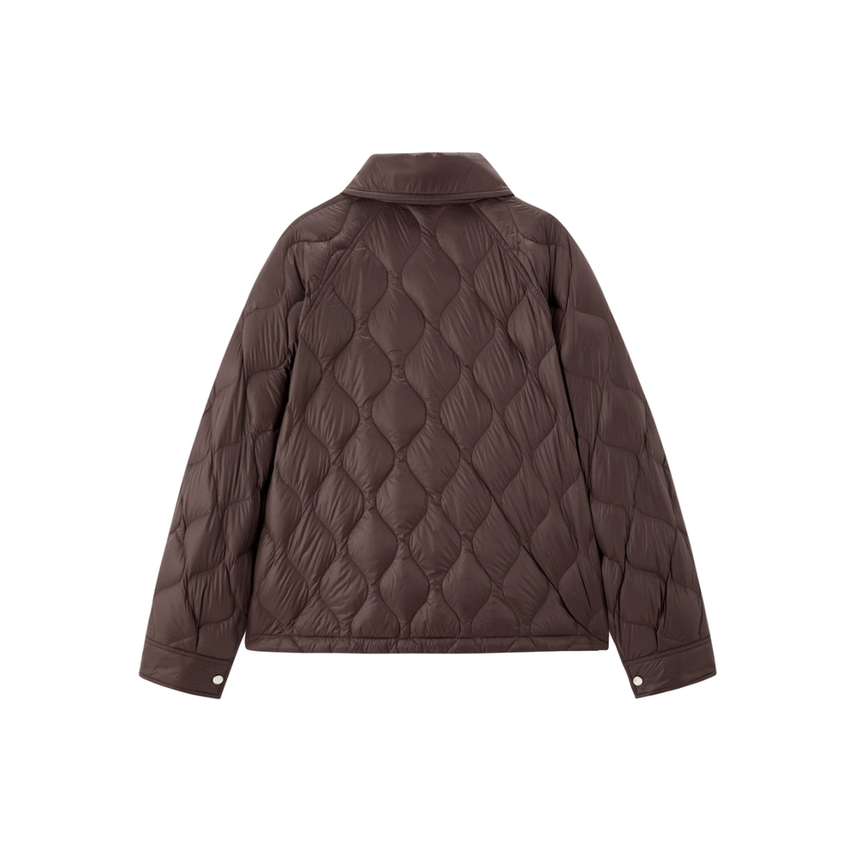 Women's Lightweight Puffer Jacket with Drawstring Hem