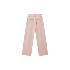 Women's High Waist Straight Trousers