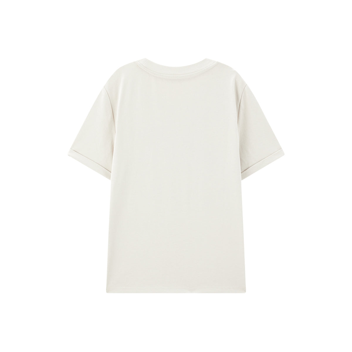 Women's Raised Letter Embroidery T-Shirt