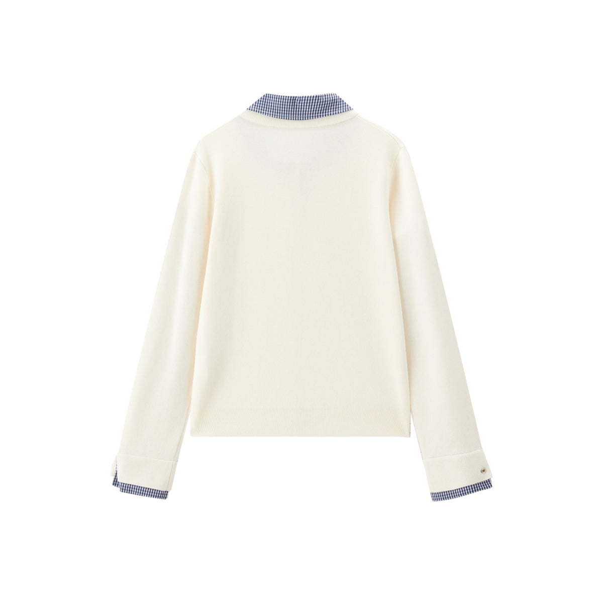 Women's Colorblock Layered-Look Knit Cardigan