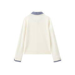 Women's Colorblock Layered-Look Knit Cardigan