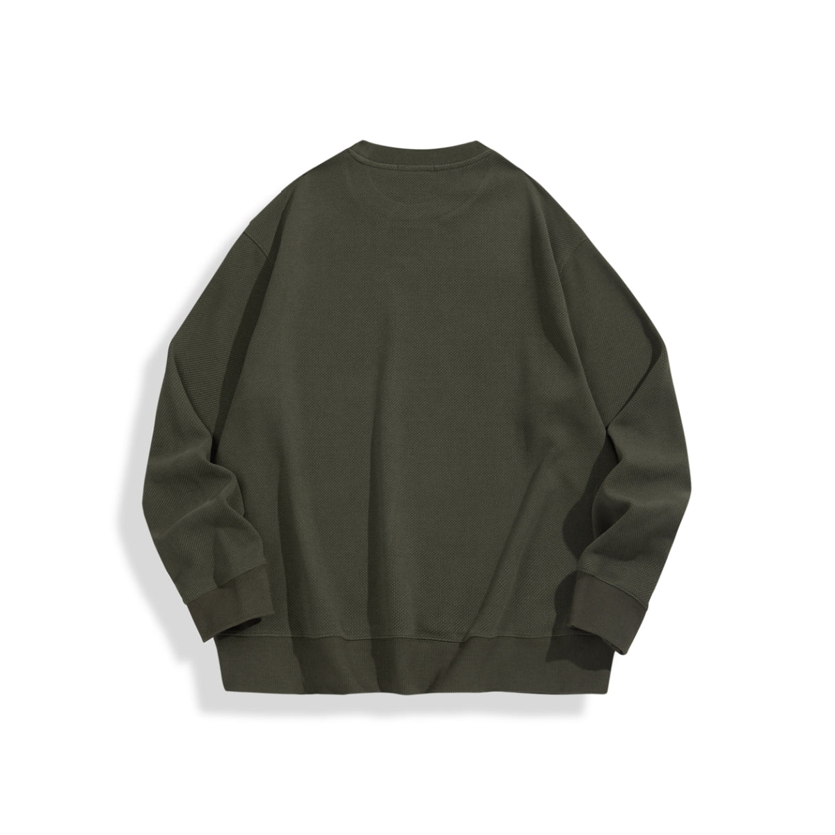 Men's Heavyweight Dog Embroidery Sweatshirt