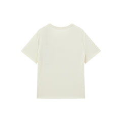 Women's Sequin-Embroidered Cropped T-Shirt