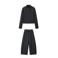 Women's Casual Sporty Sweatshirt Set